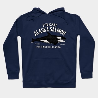 Vintage Alaskan Salmon Hoodie